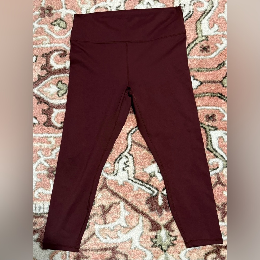 Fabletics Maroon Leggings